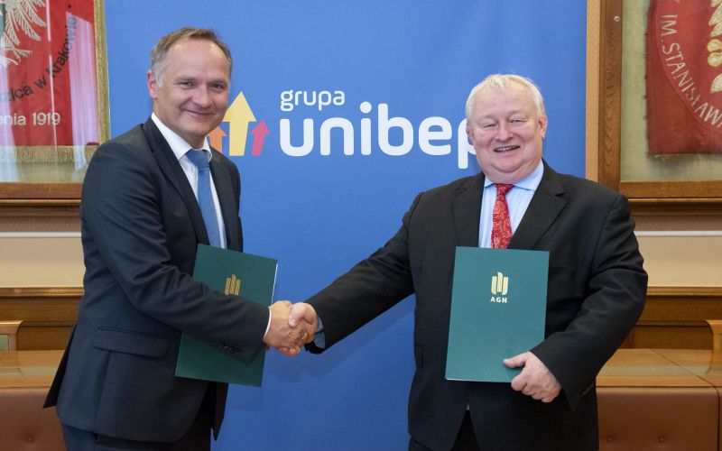 Grupa Unibep i AGH w Krakowie podpisały porozumienie o współpracy