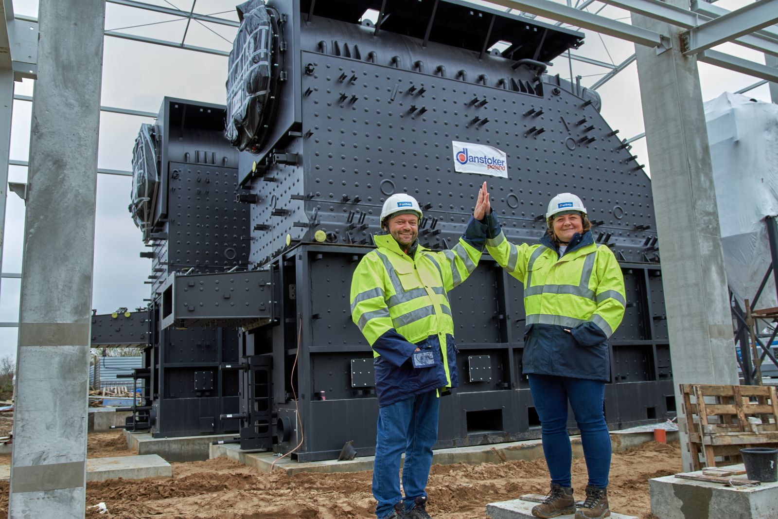 Nowa Ciepłownia w Orzyszu gotowa w 70 proc.