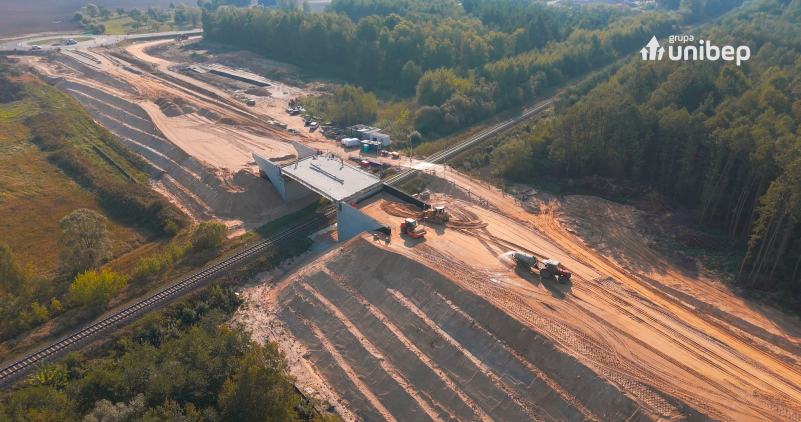 Unibep Oddział Infrastruktury buduje południową obwodnicę Bielska Podlaskiego