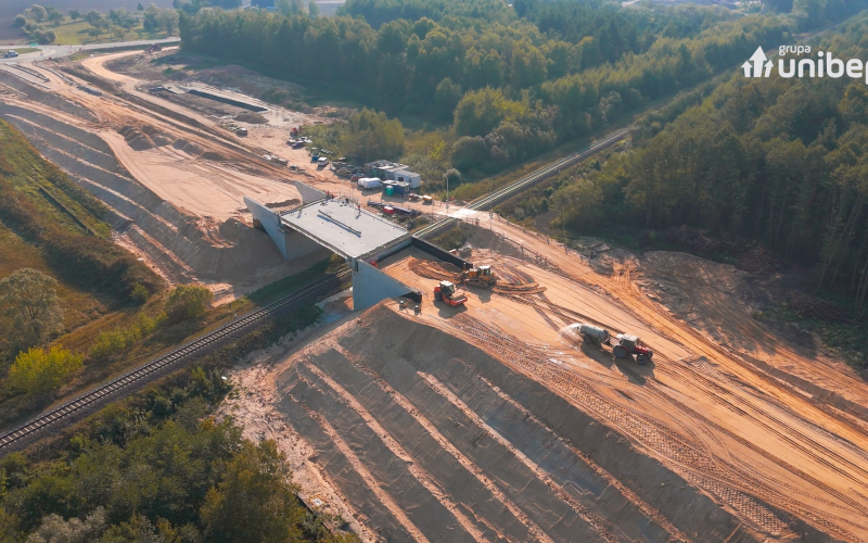 Unibep Oddział Infrastruktury buduje południową obwodnicę Bielska Podlaskiego